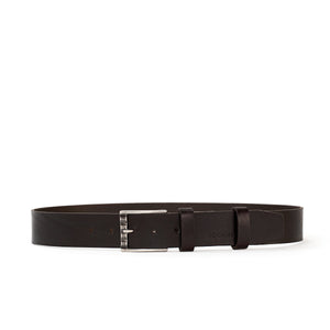 Italian Leather belt, Mahogany, Jeans Collection