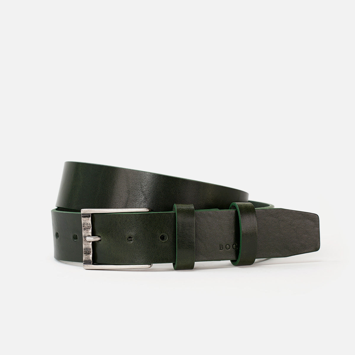 Italian Leather belt, Mahogany, Jeans Collection