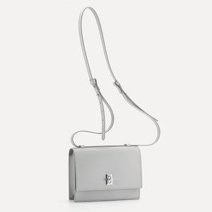 Esprit Bag, Textured Leather, Ice Cream Grey