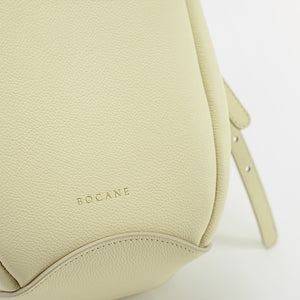 Pétale Bag, Textured Leather, Vanilla Cream