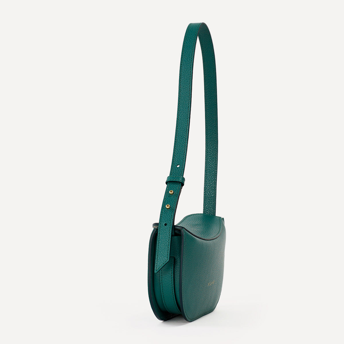 Demoiselle Bag, Textured Leather, Green Avocado