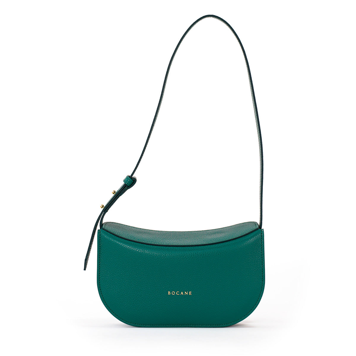 Demoiselle Bag, Textured Leather, Green Avocado