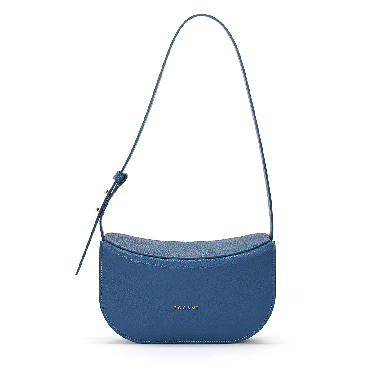 Demoiselle Bag, Textured Leather, Infinity Blue