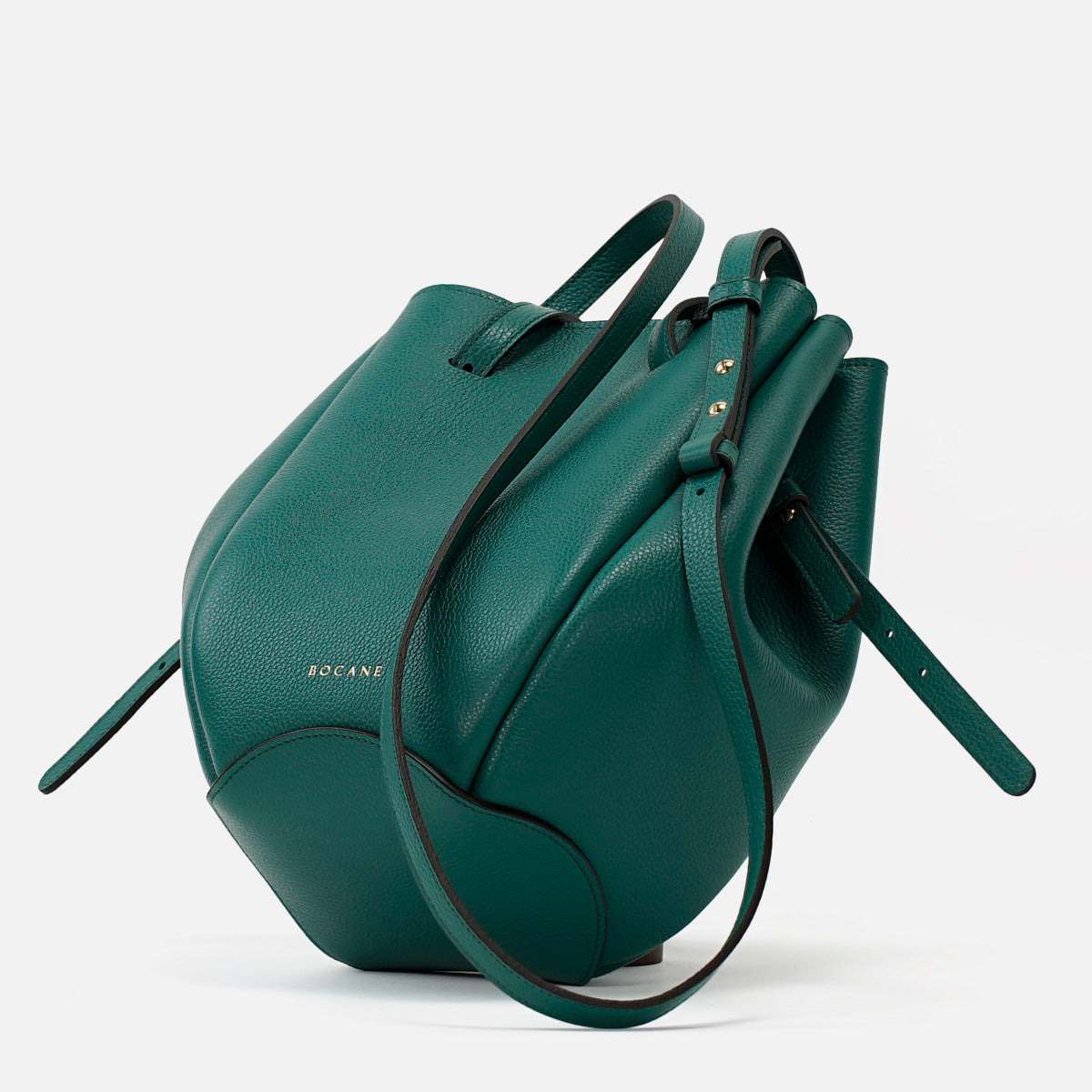 Pétale Bag, Textured Leather, Avocado Color, with Extras