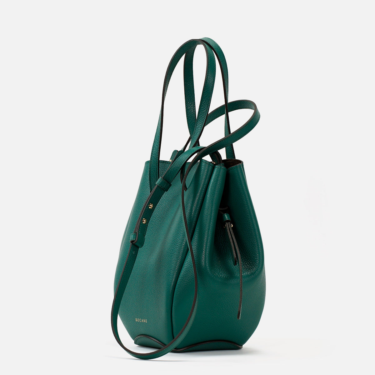 Pétale Bag, Textured Leather, Avocado Color, with Extras