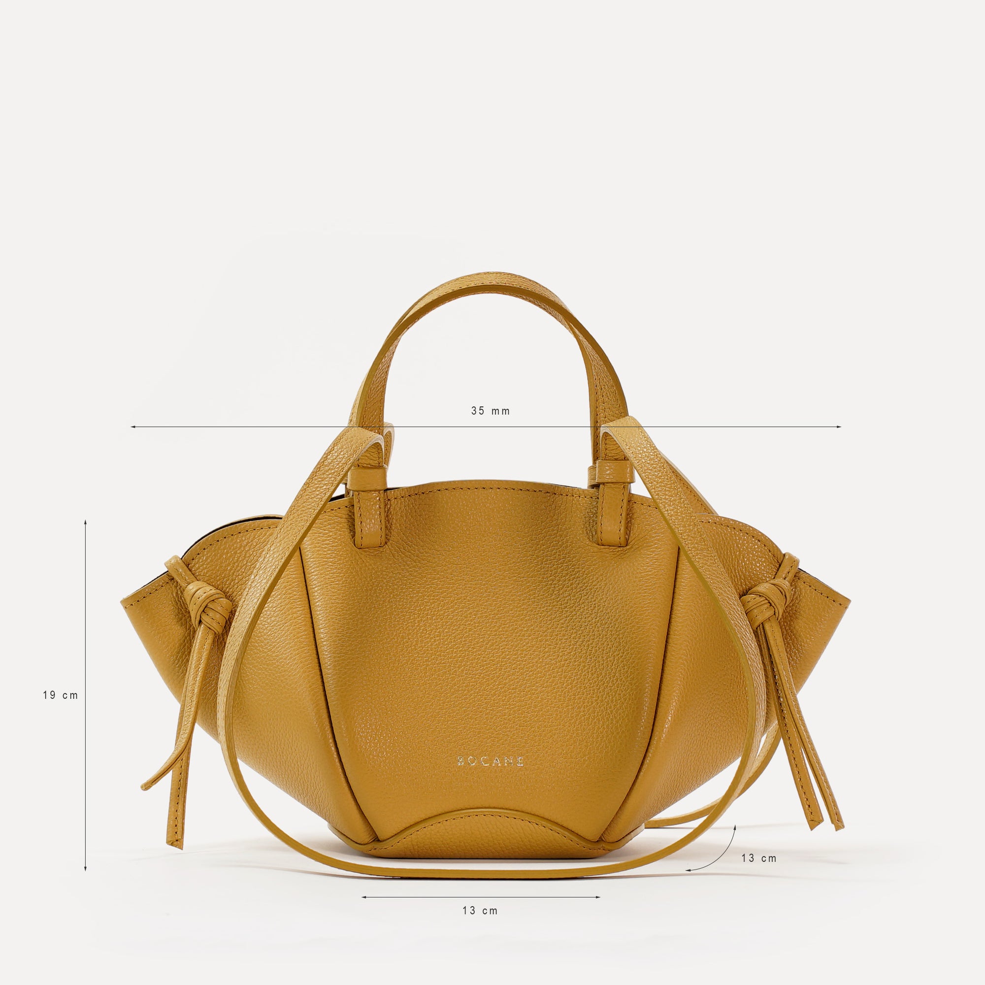 Mini Voulez-Vous Bag, Textured Leather, Chocolate