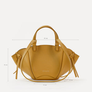 Mini Voulez-Vous Bag, Textured Leather, Chocolate
