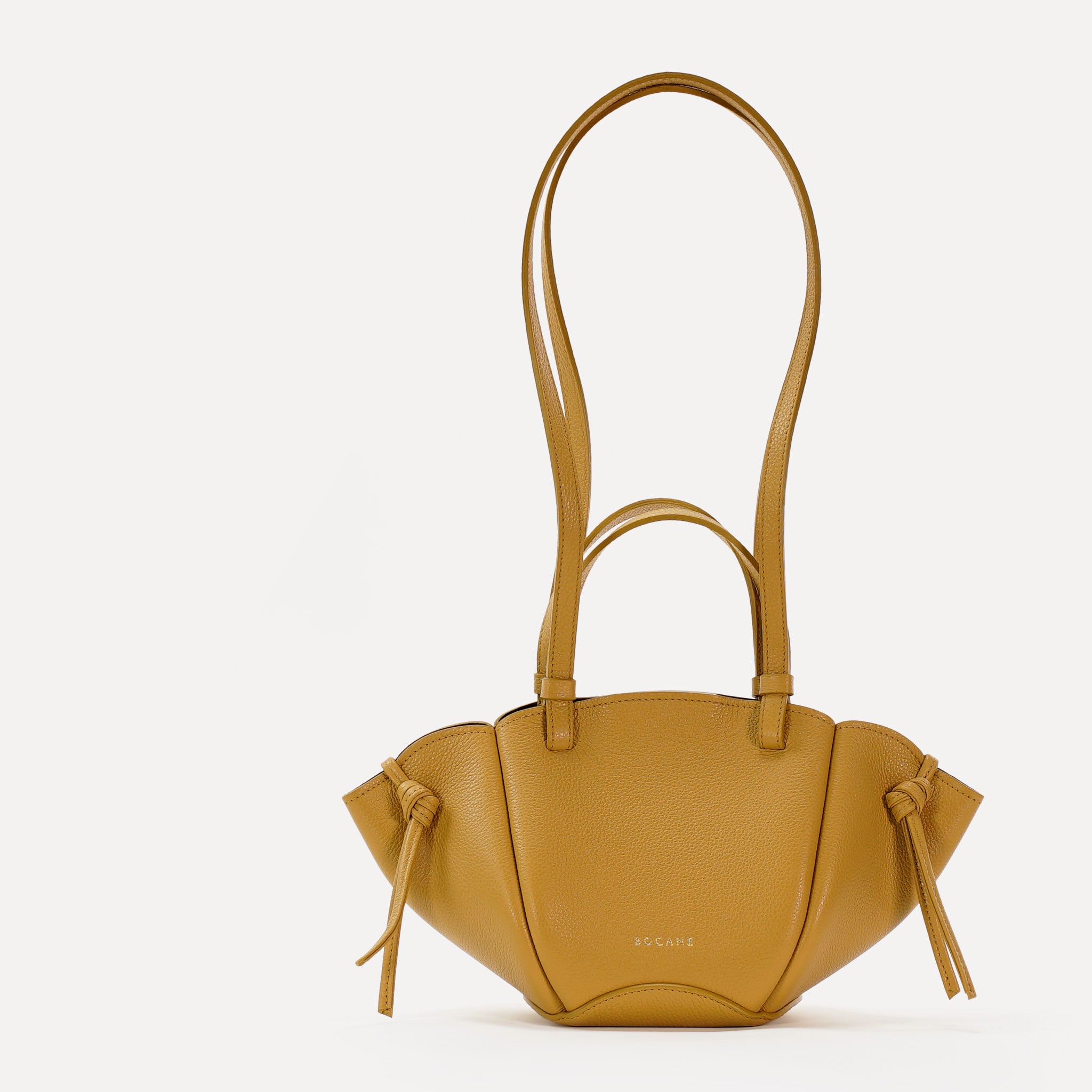 Mini Voulez-Vous Bag, Textured Leather, Chocolate
