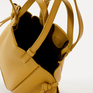 Mini Voulez-Vous Bag, Textured Leather, Chocolate