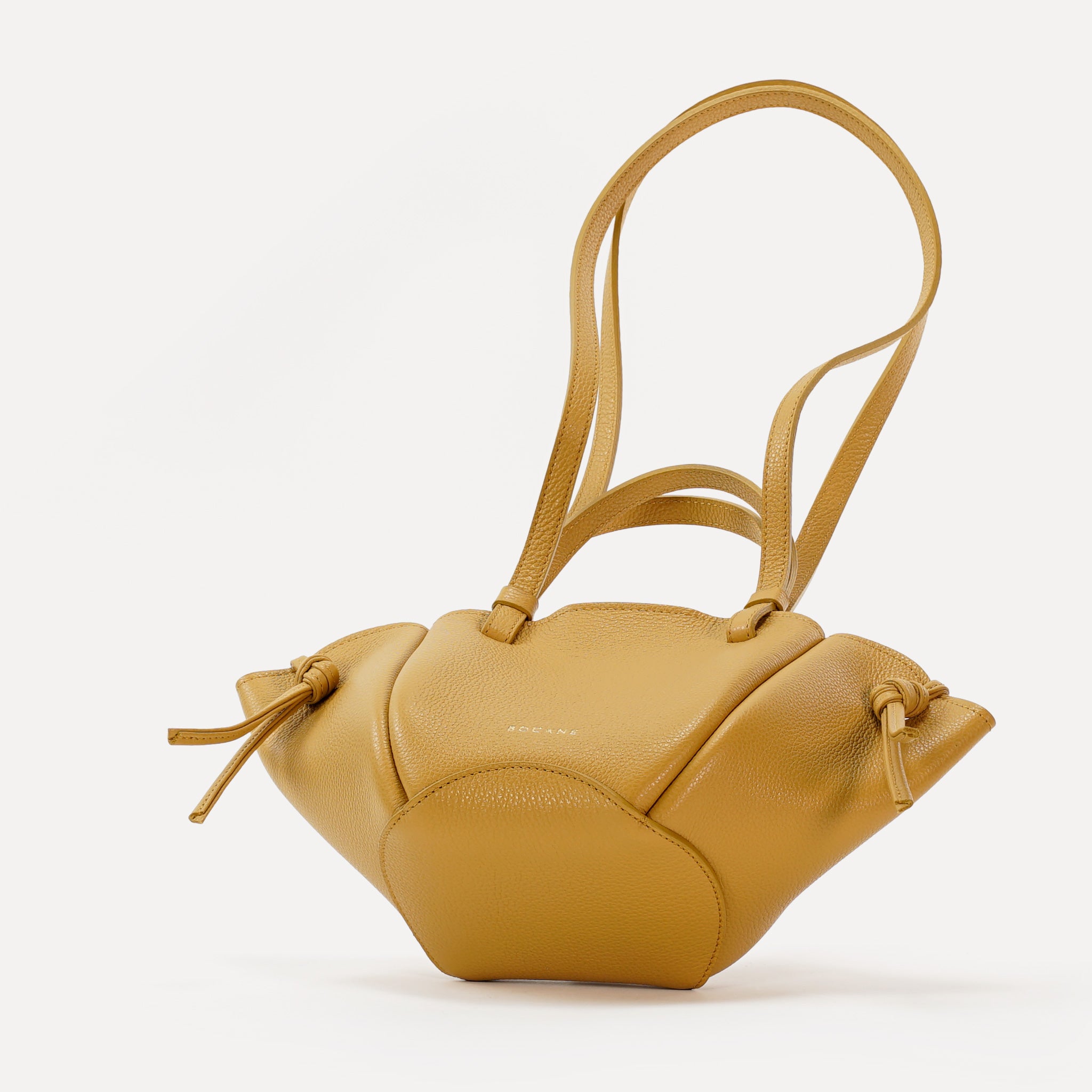 Mini Voulez-Vous Bag, Textured Leather, Chocolate
