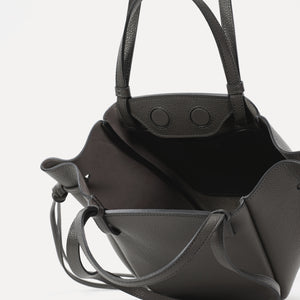 Voulez-Vous Bag, Textured Leather, Smokey Grey