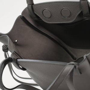 Voulez-Vous Bag, Textured Leather, Smokey Grey