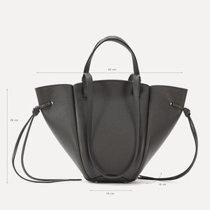 Voulez-Vous Bag, Textured Leather, Smokey Grey