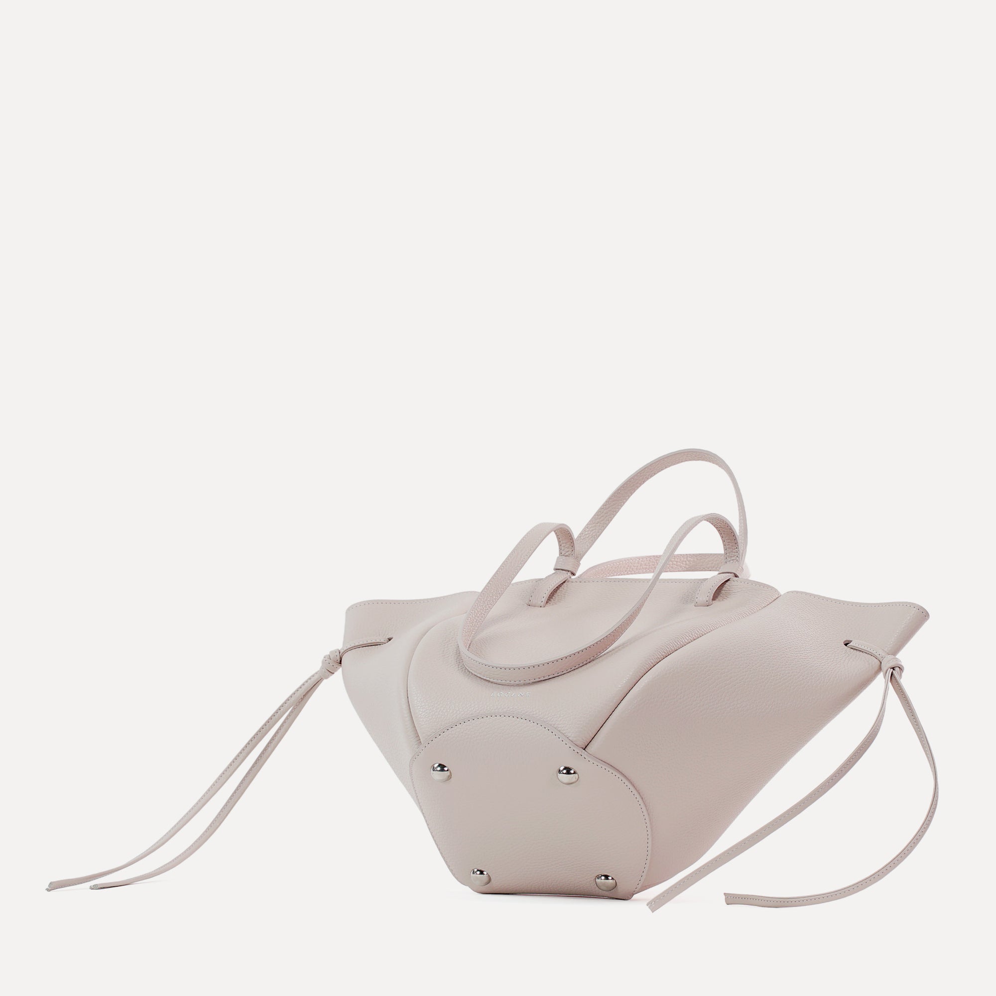 Midi Bag Voulez-Vous, Textured Leather, Rosé Vanilla 