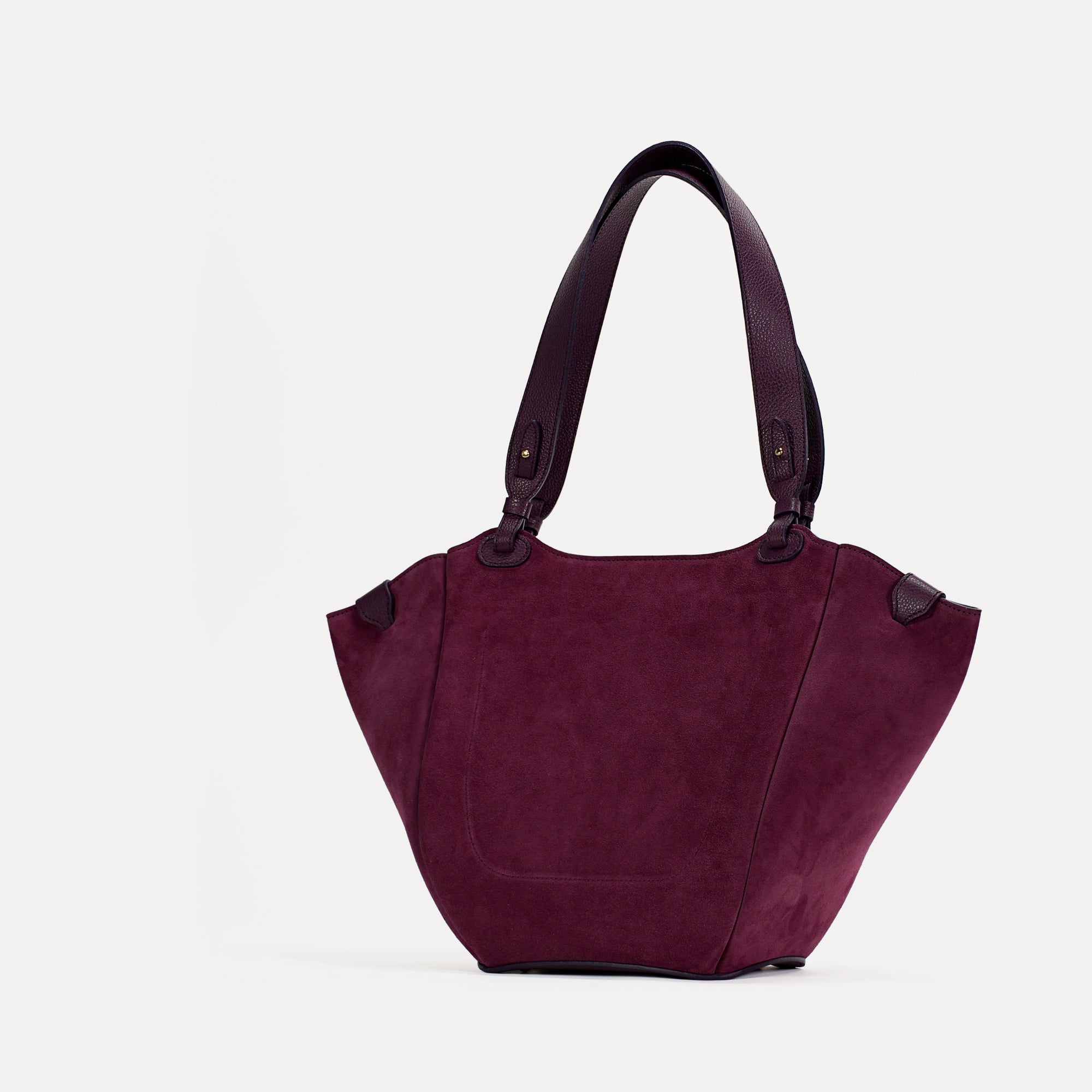 Orée Bag, Suede Leather, Chocolate