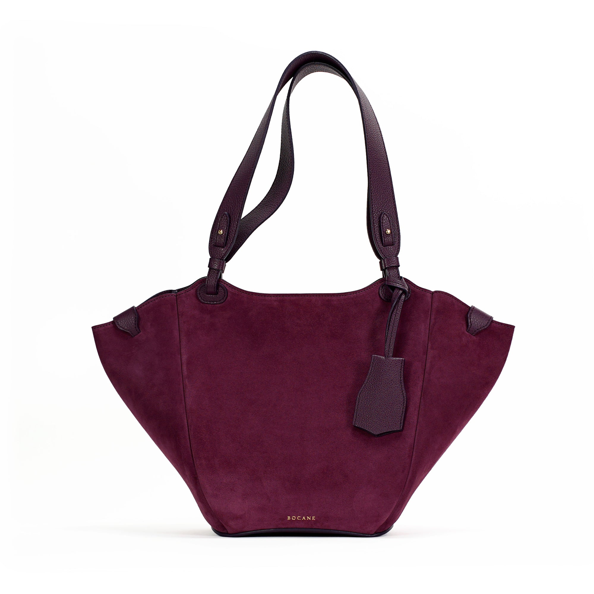 Orée Bag, Suede Leather, Chocolate