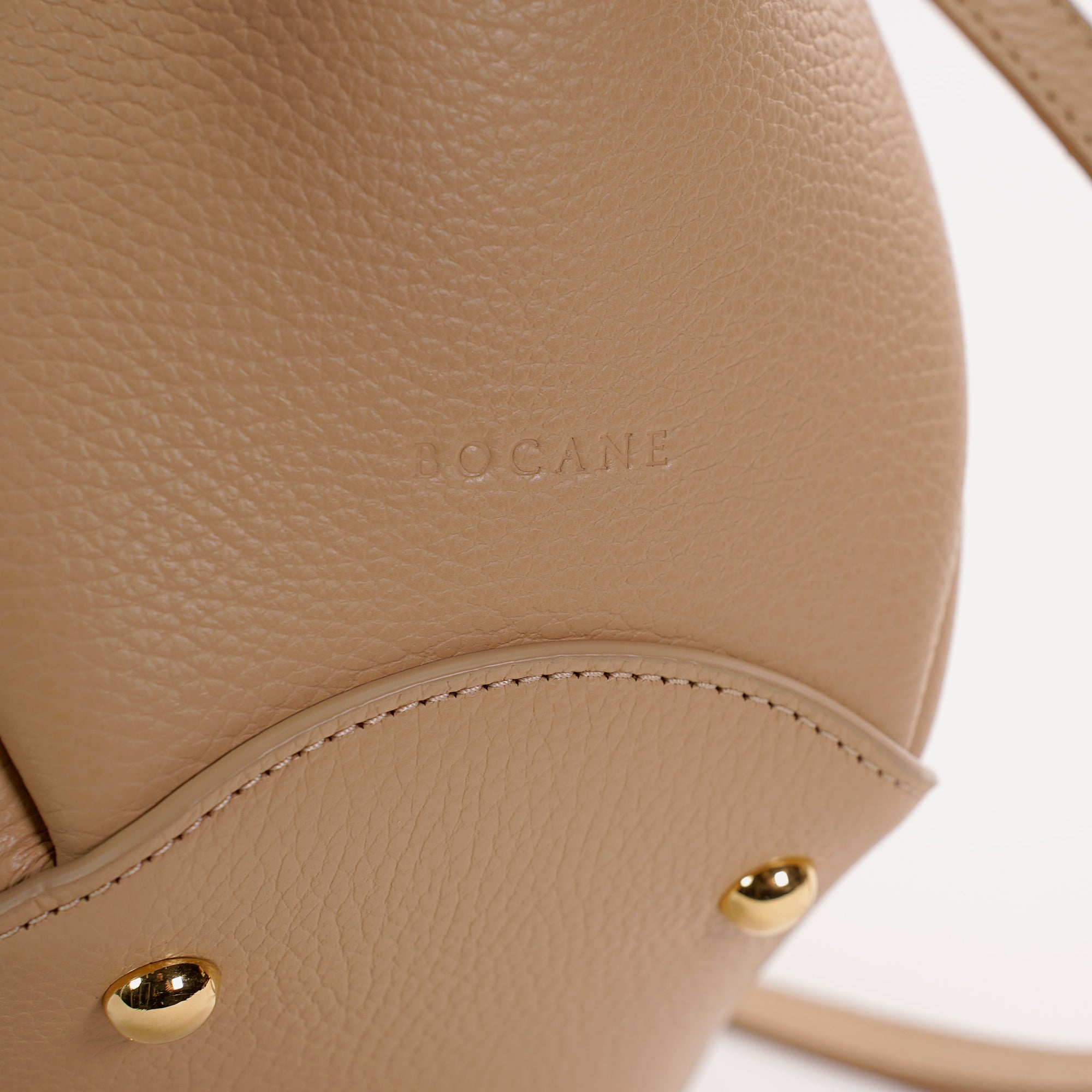 Voulez-Vous Bag, Textured Leather, Champagne