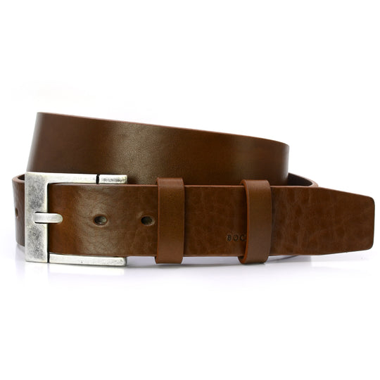 Italian Leather belt, Tobacco, Jeans Collection